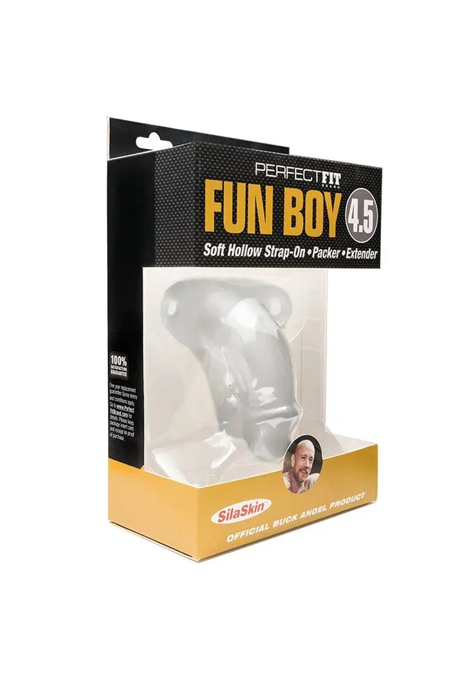 Perfect Fit Dildos Perfect Fit Fun Boy Packer 45 Inches Clear