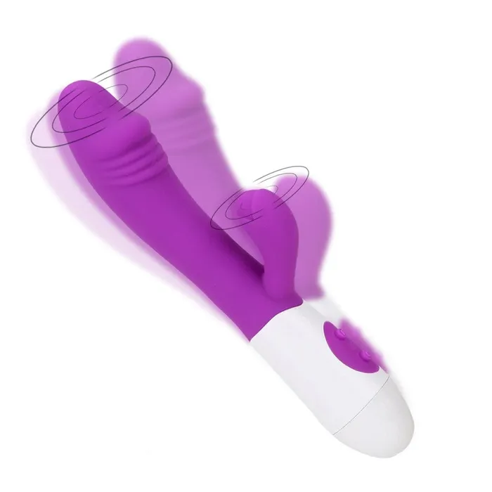 Female Sex Toys G Spot Dildo Rabbit Vibrator Stimulator Vibrating Thrusting Gspot Tapping Crystal Lovegasm