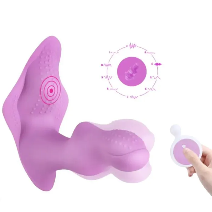 Female Sex Toys Secret PleasureGiver Quiet Discreet Wearable Remote Butterfly PantyPanties Lovegasm