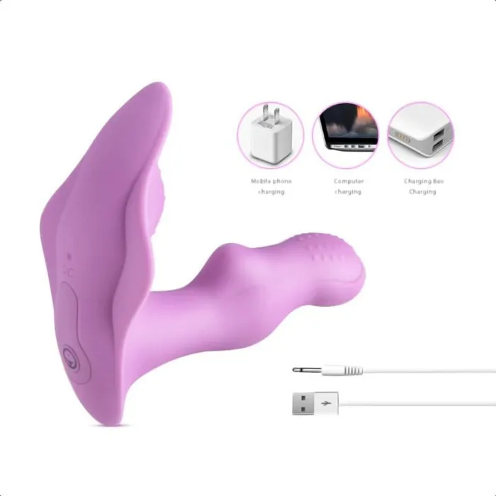 Female Sex Toys Secret PleasureGiver Quiet Discreet Wearable Remote Butterfly PantyPanties Lovegasm
