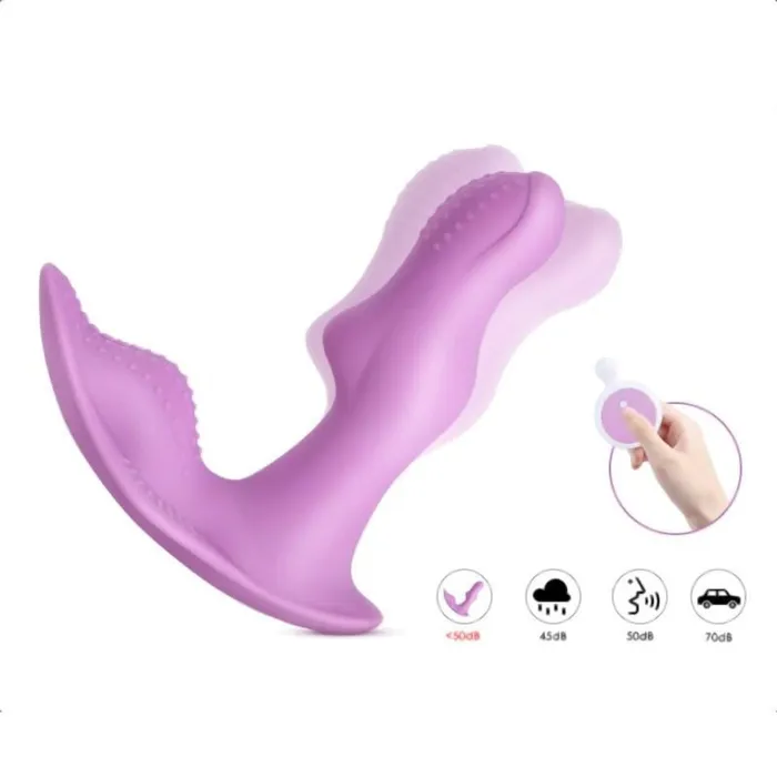 Female Sex Toys Secret PleasureGiver Quiet Discreet Wearable Remote Butterfly PantyPanties Lovegasm