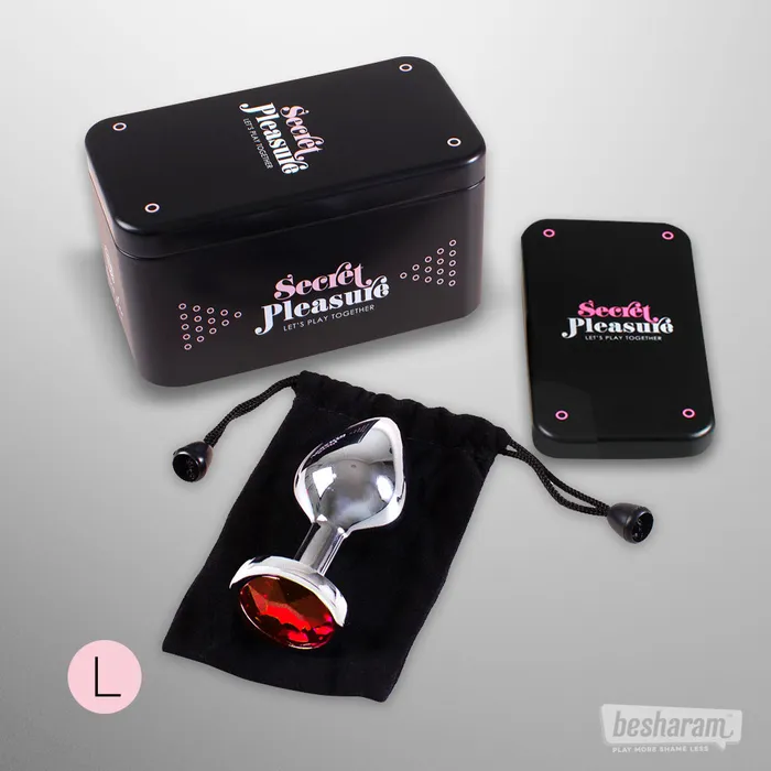 Secret Play Jewelled Metal Large Butt Plug Secret Play Anal