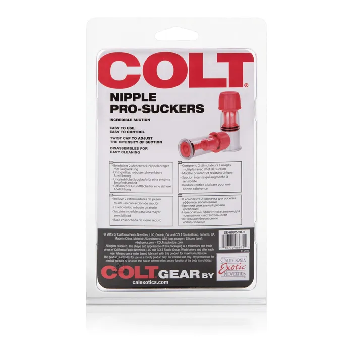 Colt Gear Nipple ProSuckers Colt Female Sex Toys