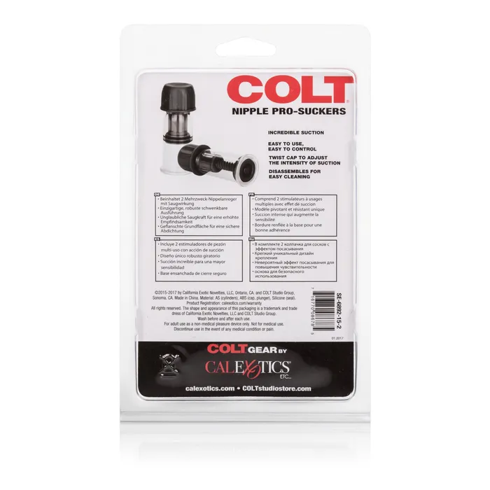 Colt Gear Nipple ProSuckers Colt Female Sex Toys