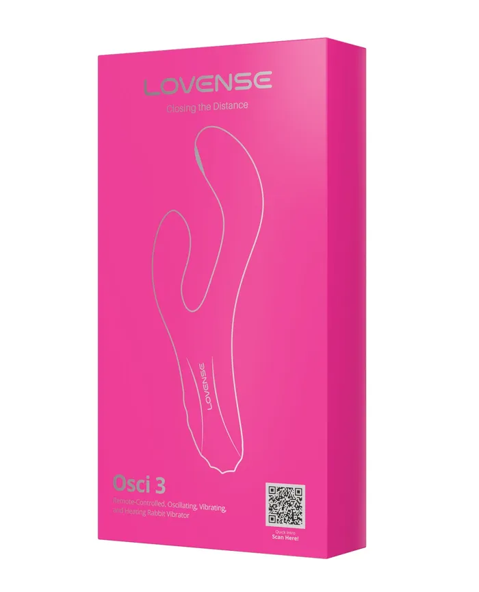 Hytto Pte Ltd Vibrators Lovense Osci 3 Oscillating GSpot Vibrator Pink