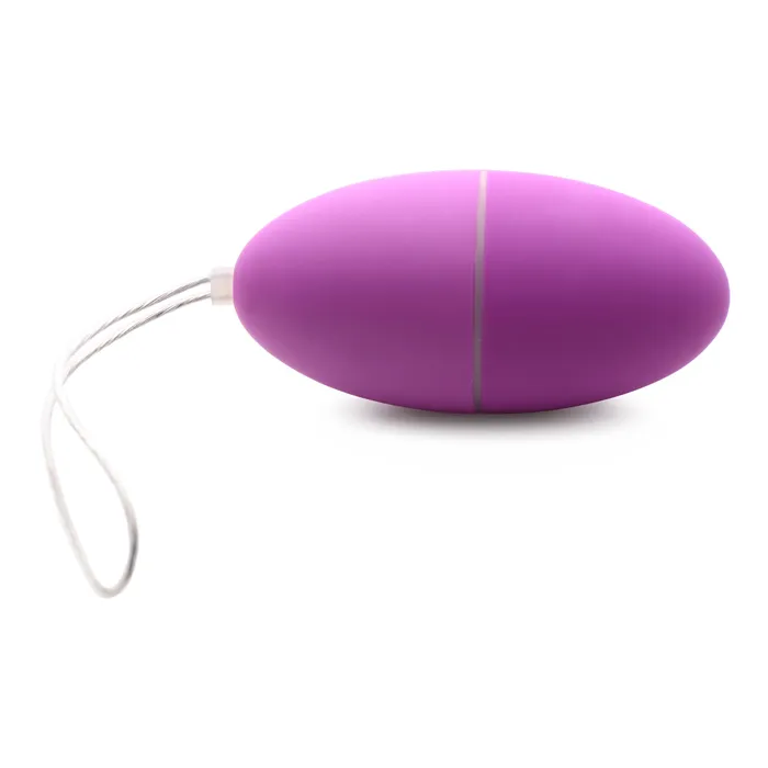 Vibrators Frisky 28X Scrambler Vibrating Egg w Remote Purple