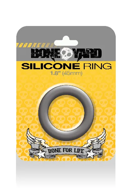 Boneyard Silicone Ring 45mm Grey Rascal Male Sex Toys