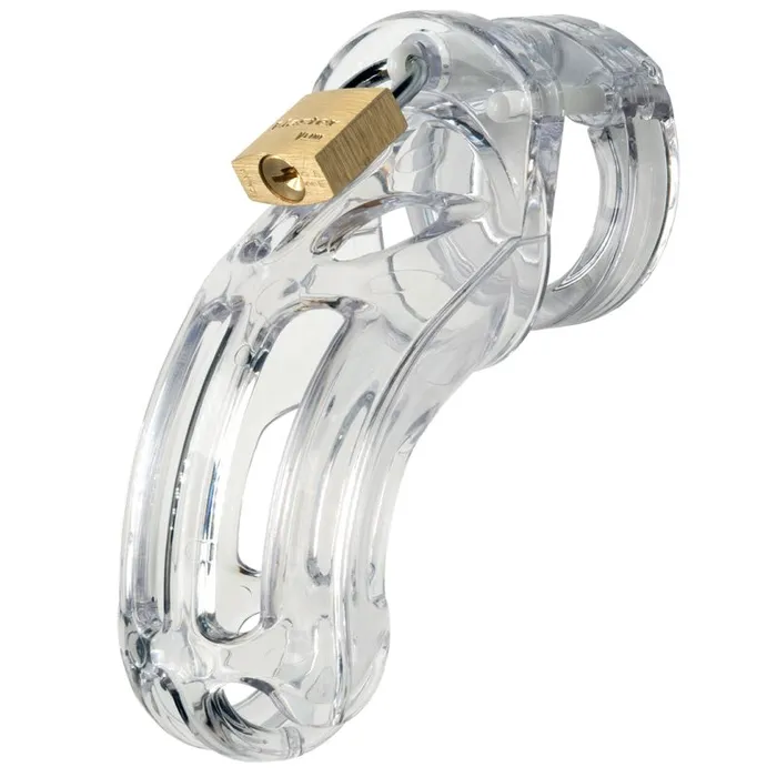 CBX Dildos Cockcage The Curve Clear