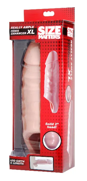 Male Sex Toys XR Brands Really Ample XL Penis Enhancer Sheath Male Sex Toys XR Brands Really Ample XL Penis Enhancer Sheath